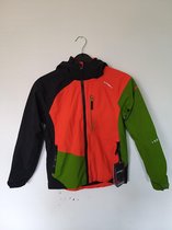 Icepeak Outdoorjas - Maat 140 - Jongen - Blauw / Oranje / Groen