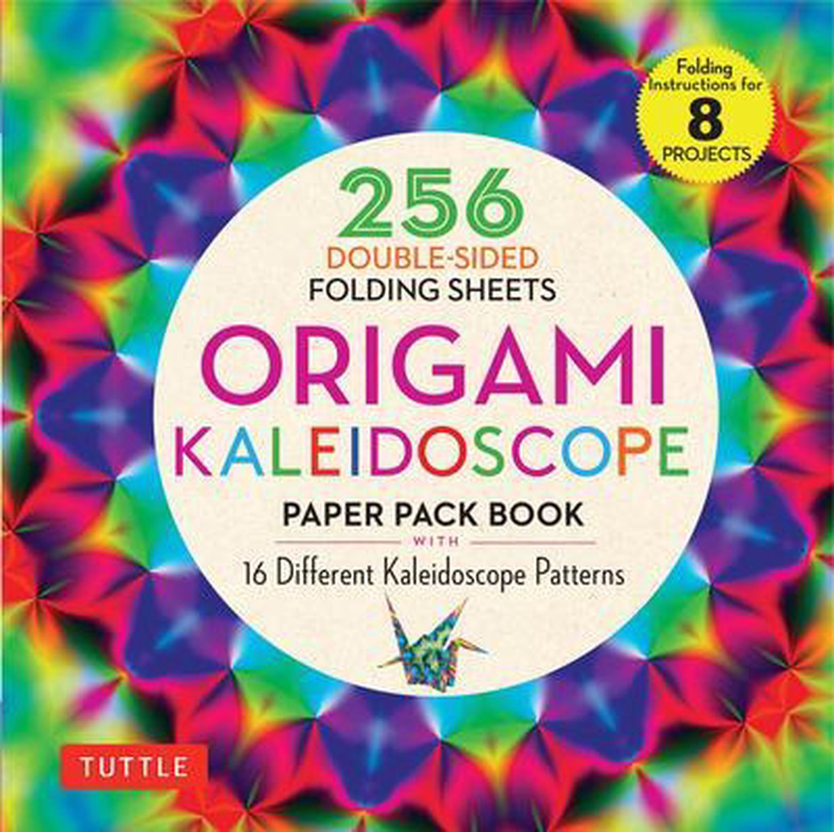 Origami Paper in a Box - Abstract Patterns: 192 Sheets of 6x6 Inch High-Quality Origami Paper & 32-page Instructional Book