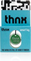 thnx tag - Veilige QR code - Bagage/Kofferlabel/Sleutelhanger - Maat S - Groen