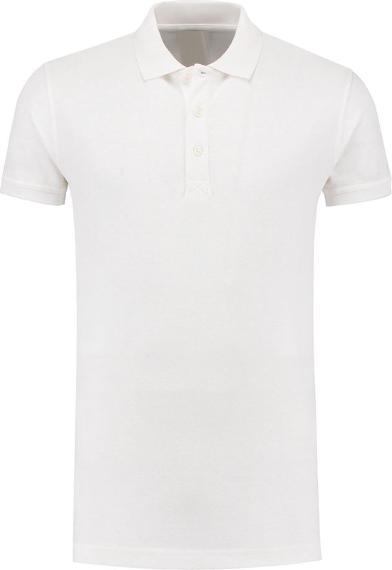 L&S Polo Basic Cot/Elast SS for him