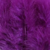 50- Paarse lila - veertjes-10 cm- Decoratieve- Mobiel maken- Charme Bijoux