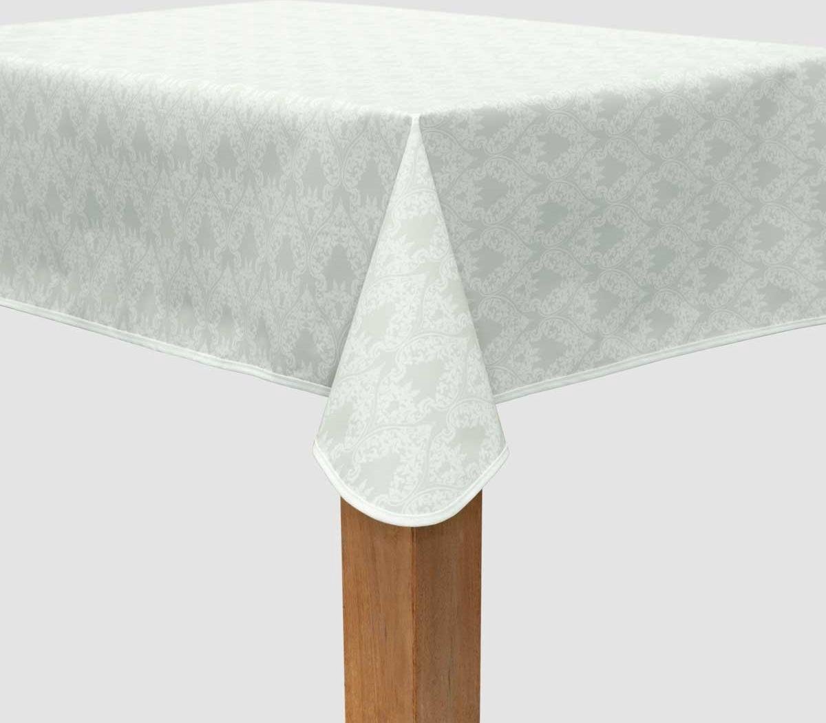 MixMamas Tafelzeil - 140 x 250 cm - Ornaments Almond Green