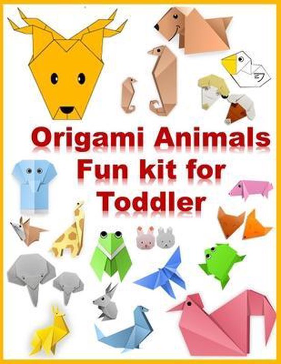 bol.com | origami animals fun kit for toddler: Make a ...