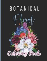 Botanical Floral Coloring Book