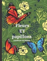 fleurs et papillons cahier de coloriage: livre de coloriage pour adultes et enfants, insectes, fleurs et papillon à colorier détente et anti stress po