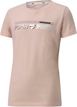 Puma Alpha T-shirt  T-shirt - Meisjes - roze