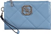 Guess - Dilla Slg Dbl Zip Organizer - Chambray - Dames