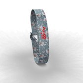 TOO LATE - Montre digitale avec bracelet en coton - MONTRE EN TISSU - FANTASY 7