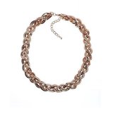 Volume up Schakelketting - Roségoud / 50+4cm