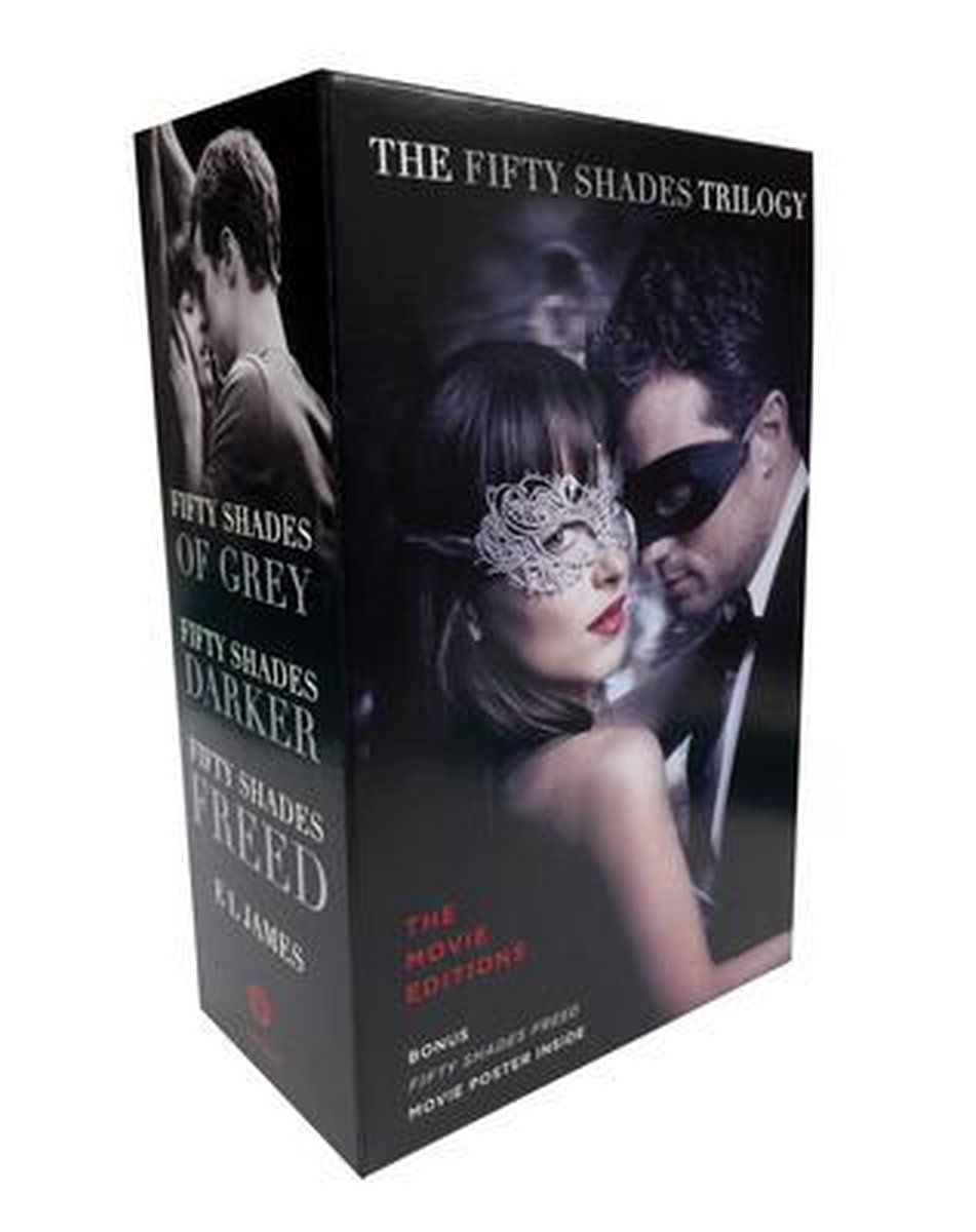 Fifty Shades Trilogy The Movie Tie In Editions With Bonus Poster E L James Bol Com