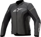 Alpinestars Stella Kira V2 Leather Jacket Black White - Maat 40 - Jas