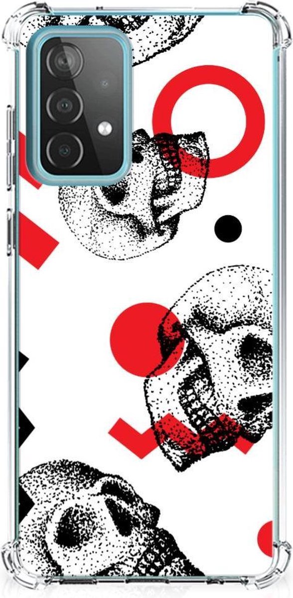 Extreme Case Samsung Galaxy A52 4G/5G Skull Red