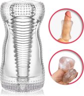 Quick Relief Ultra Stroker™ - Pocket Pussy - Blowjob Helper - Masturbator - Sex Toy voor Mannen - Seksspeeltje voor koppels