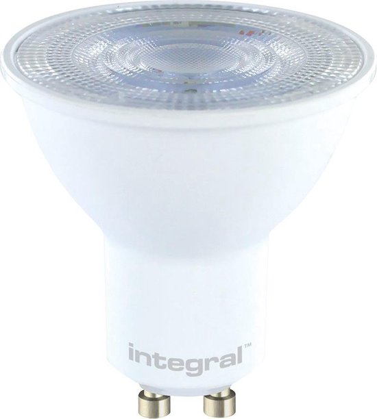 Integral LED - GU10 LED spot - 4,2 watt - 4000K neutraal wit - 430 lumen -  dimbaar | bol.com