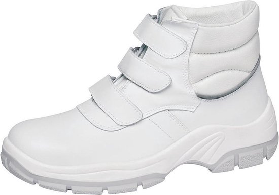 Chaussures de travail Abeba 1645 S3 | modèle haut | Hommes et femmes |  blanc | avec... | bol.com