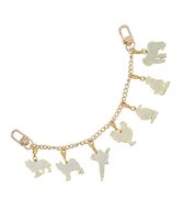 White Tiger Constellation Charms Hanging