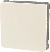 Peha Standaard Blindplaat - Inbouw - Crème