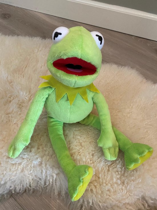 behang Vertrouwen op Ga wandelen Pluche Knuffel The Muppet Show - Kermit de Kikker 38cm | bol.com