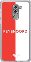 6F hoesje - geschikt voor Honor 6X -  Transparant TPU Case - Feyenoord - met opdruk #ffffff