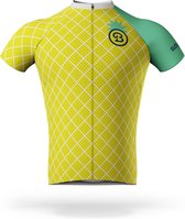 UITVERKOOP - Billy Brewster - Pineapple wielershirt - Fietsshirt Heren - korte mouw - maat S