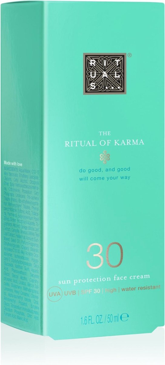 RITUALS The Ritual of Karma Sun Protection Face Cream 30 crème de protection solaire...