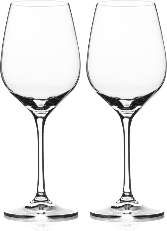 VacuVin Wijnglazen Witte Wijn - Set van 2 stuks - 40 cl - Kristalglas |  bol.com