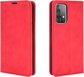 Samsung Galaxy A52 Portemonnee Hoesje Rood - Cacious (Wallet Serie)