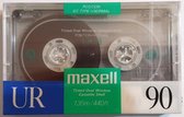 Audio Cassette Tape Maxell UR 90  / Uiterst geschikt voor alle opnamedoeleinden / Sealed Blanco Cassettebandje / Cassettedeck / Walkman / Maxell cassettebandje.