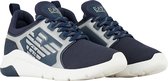 EA7 Sneakers - Maat 43 1/3 - Mannen - navy - zilver