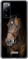 6F hoesje - geschikt voor Samsung Galaxy S20 FE - Transparant TPU Case - Horse #ffffff
