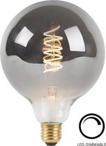 Highlight - Lamp LED G95 4W 100LM 2200K Dimbaar Rook