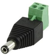 DC Stekker voor Led Strip - Male