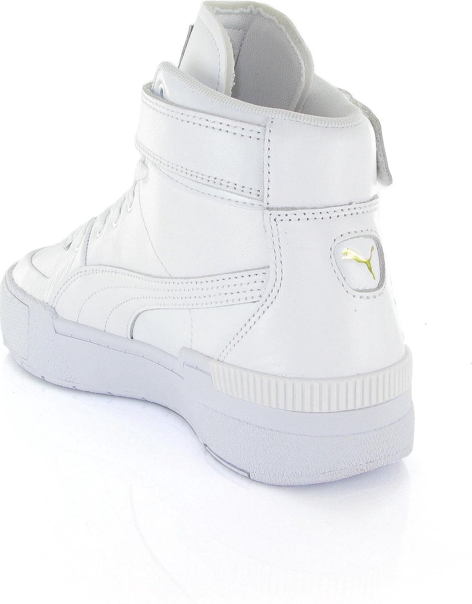 Puma Cali Sport Top Warm Up Wn's Hoge sneakers - Dames - Wit - Maat 39 | bol