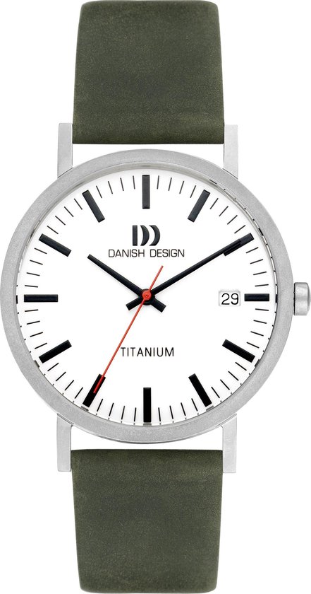 Danish Design horloge Rhine White Green Date Large IQ28Q1273 - Silver -  Analog | bol.com