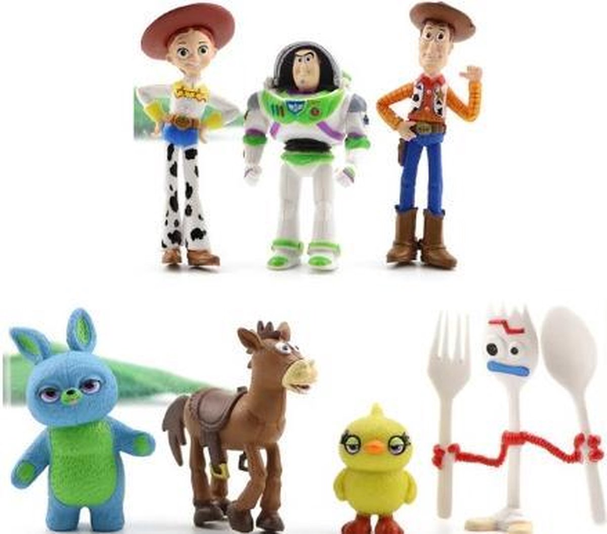 Toy Story 4 Woodie Jessie Buzz Lightyear Figuren Set Disney 