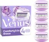 Gillette Venus Comfortglide Breeze Scheermesjes Voor Vrouwen - 4 Navulmesjes