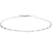 Nana Dames Armband Blokjes 1,2 mm 16 + 3 cm