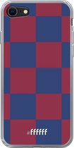 6F hoesje - geschikt voor iPhone 8 - Transparant TPU Case - FC Barcelona #ffffff