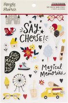 Simple Stories Say Cheese Main Street Sticker Book 12/Sheets (SCM14218)