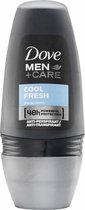 Dove Men+Care Cool Fresh - 6 x 50 ml - Roller déodorant - Pack économique