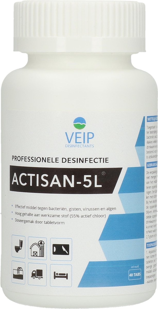 Chloortabletten Actisan 5 l (40 st)
