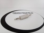 Newtronics Audio adapter 3.5mm mannelijk - 3.5mm mannelijk- stereo - Gender changer