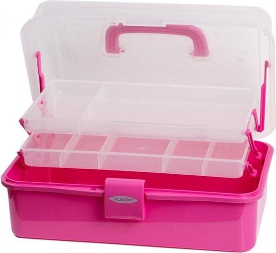 Shakespeare Cosmic Tackle Box-Pink