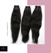 18"  Raw Indian Hair (Straight) - Raw hair - Indian weave - Indian hair - Haar extensions - human hair - menselijk haar