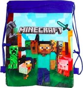 ProductGoods - Minecraft - Rugzak - Gymtas - Minecraft Zwemtas - 35 cm - Minecraft Tas Stringbag - Kinder Tas