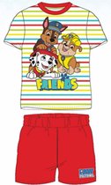 Paw Patrol pyjama - maat 116 - PAW shortama - rood