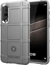 Volledige dekking schokbestendig TPU-hoesje voor Huawei P30 (grijs)