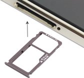 Huawei Mate S Nano SIM-kaartvak + Nano SIM / Micro SD-kaarthouder (grijs)