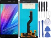 Lcd-scherm en digitizer volledige montage voor ZTE Blade A603 (zwart)