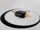 Newtronics Audio adapter 2x Tulp vrouwelijk - Tulp mannelijk - MONO